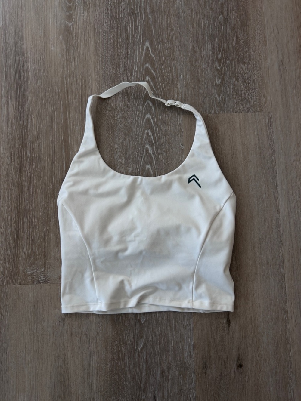 Oner Active White Halter Tank Top